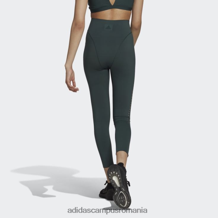 adidas campus romania green optime training best of 7/8 leggings fashion femei verde J266N22680