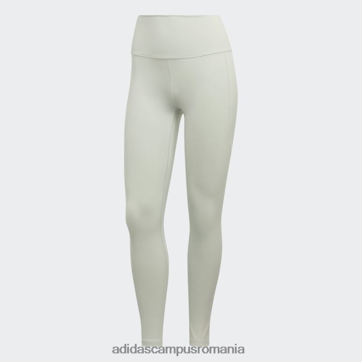 adidas campus romania green yoga studio 7/8 jambiere fierbinți femei verde J266N210773