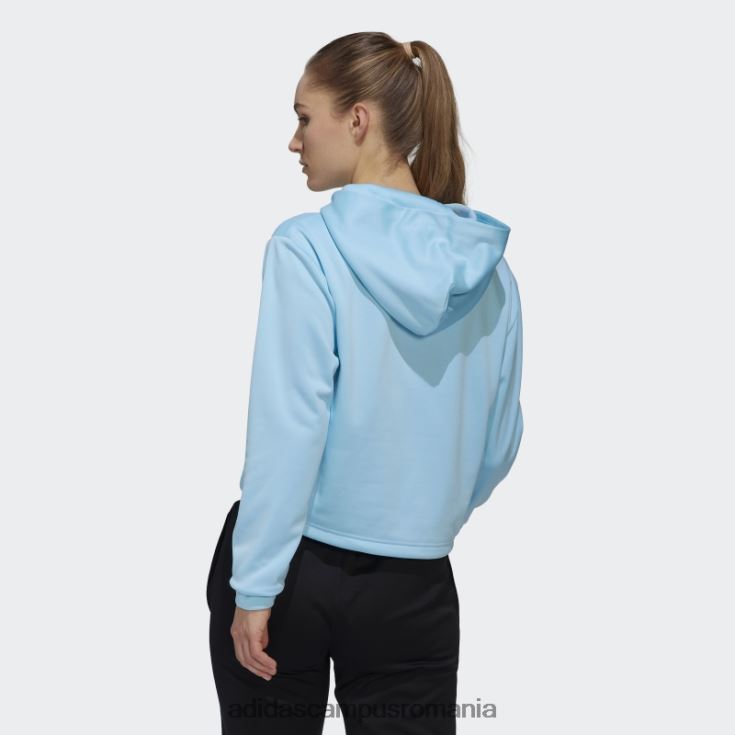 adidas campus romania hanorac aeroready albastru femei cerneală albastră J266N210334
