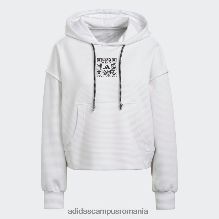 adidas campus romania hanorac alb x karlie kloss fashion femei alb J266N22882