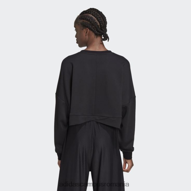 adidas campus romania hanorac negru aeroready studio loose adidas femei alb negru J266N210671