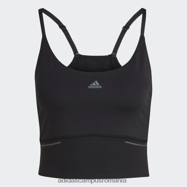 adidas campus romania hiit 45 de secunde crop tank top negru femei negru/carbon J266N217576