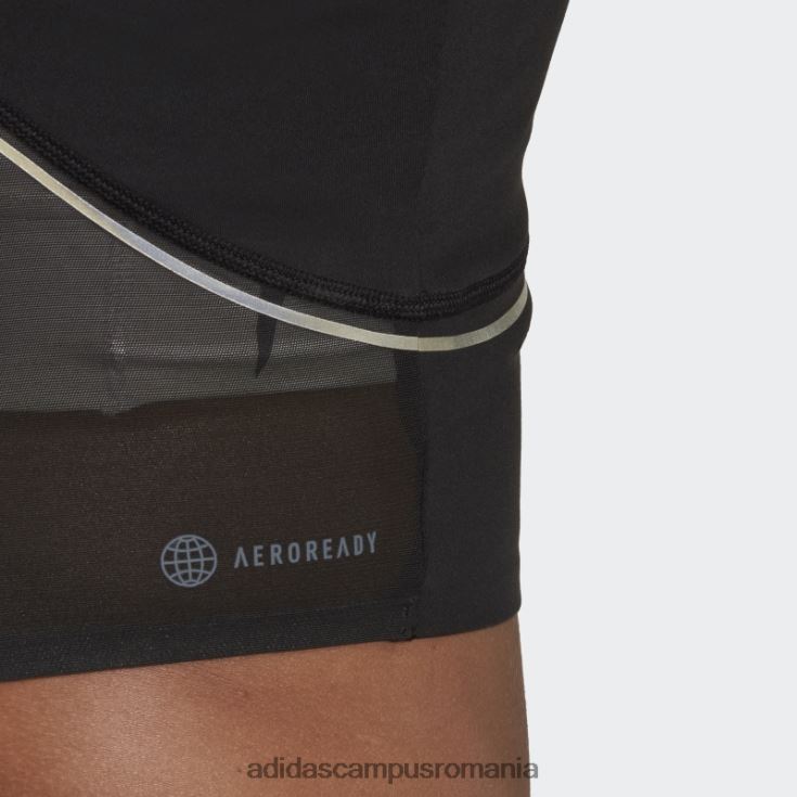 adidas campus romania hiit 45 de secunde crop tank top negru femei negru/carbon J266N217576