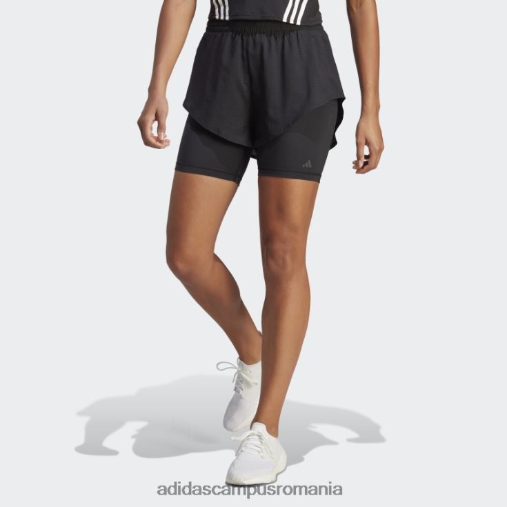 adidas campus romania hiit heat.rdy training 2-in-1 pantaloni scurți negru adidas femei negru J266N29090
