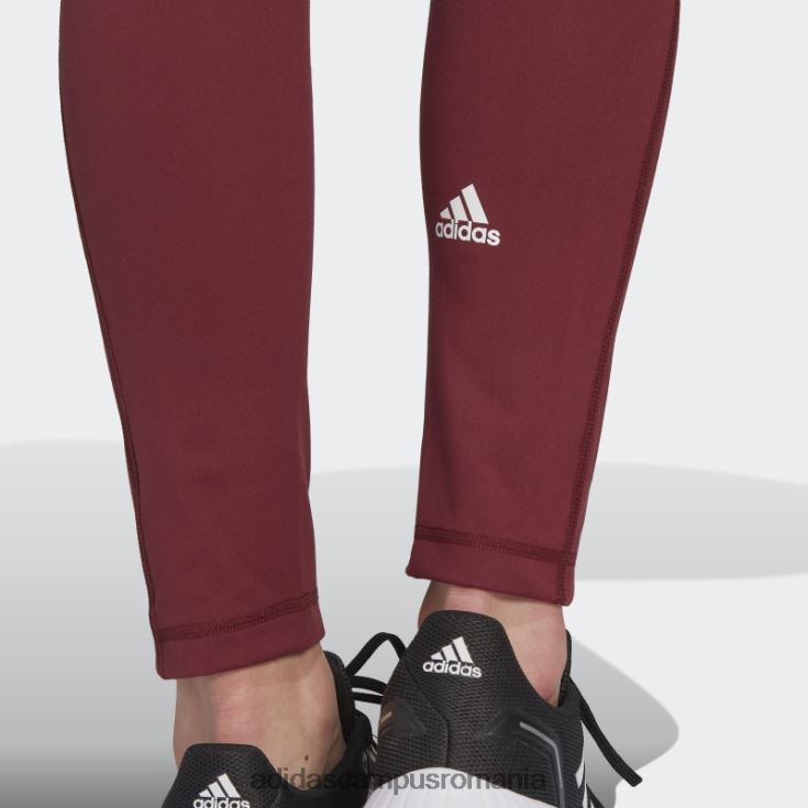 adidas campus romania hot red yoga essentials jambiere cu talie înaltă femei roșu J266N29911