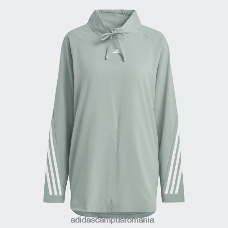 adidas campus romania icoane tren cu acoperire completă verde argintiu femei verde argintiu/alb J266N29668