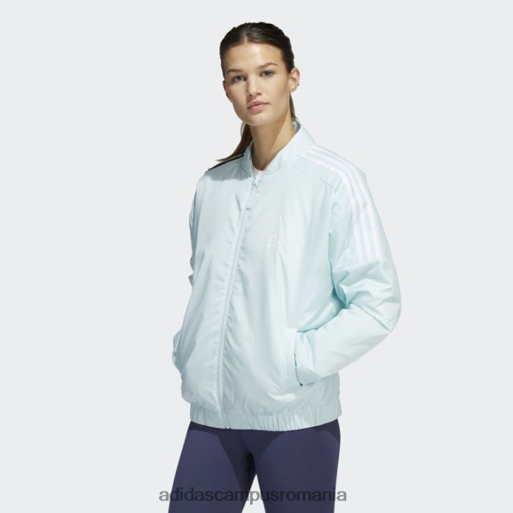 adidas campus romania jacheta bomber x peloton hot mint femei mentă J266N210511