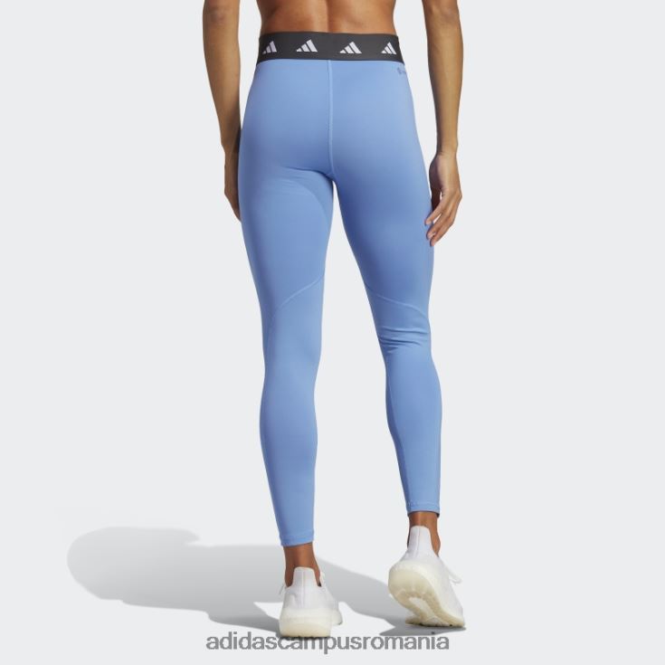 adidas campus romania jambiere albastre techfit 7/8 femei albastru/carbon J266N216840
