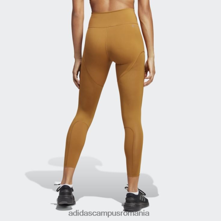 adidas campus romania jambiere de antrenament hiit lux croite bronz femei bronz J266N29316