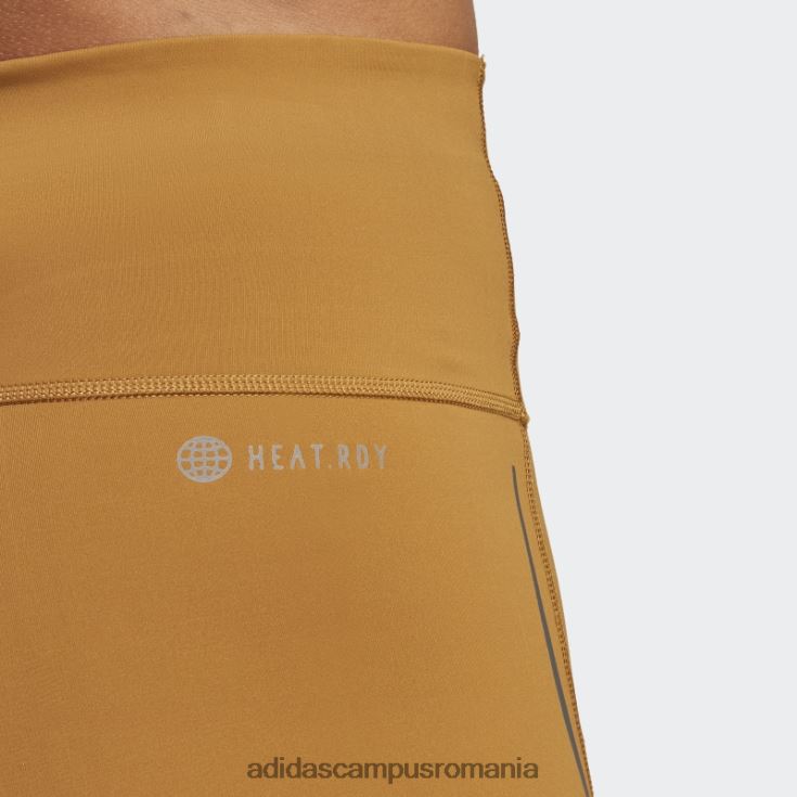 adidas campus romania jambiere de antrenament hiit lux croite bronz femei bronz J266N29316