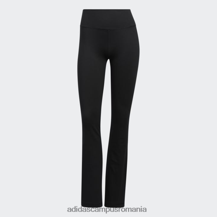 adidas campus romania jambiere evazate de studio de yoga negre femei negru J266N28998