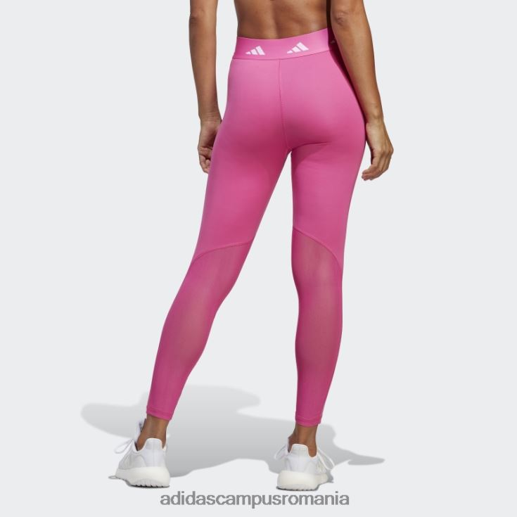adidas campus romania jambiere fucsia techfit cu 3 dungi femei fucsie J266N216751