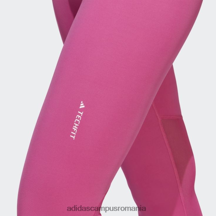 adidas campus romania jambiere fucsia techfit cu 3 dungi femei fucsie J266N216751