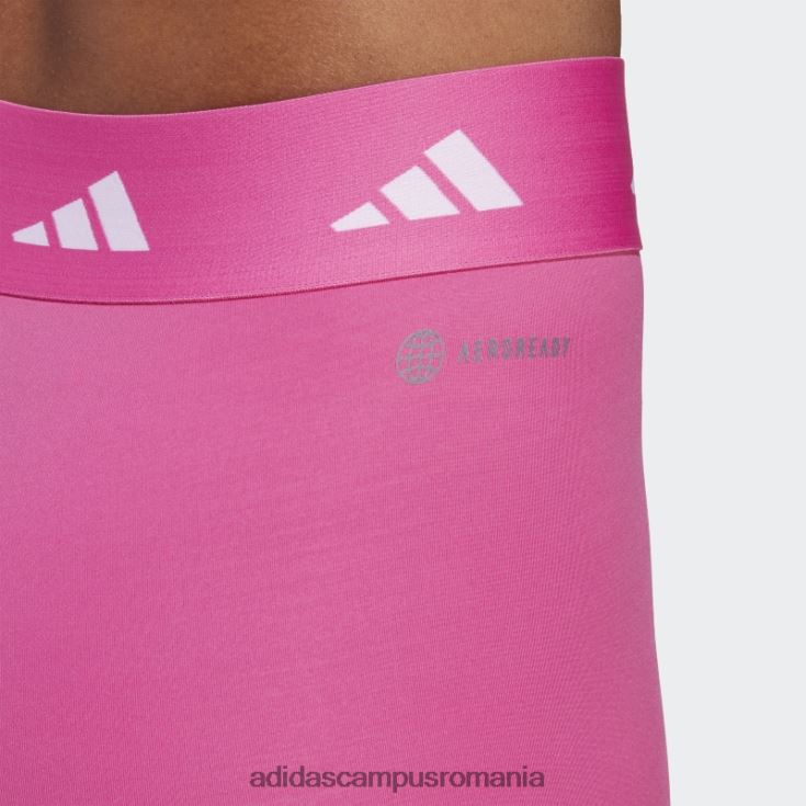 adidas campus romania jambiere fucsia techfit cu 3 dungi femei fucsie J266N216751