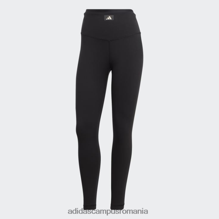 adidas campus romania jambiere negre 7/8 cu talie înaltă de club sportiv femei negru J266N29232