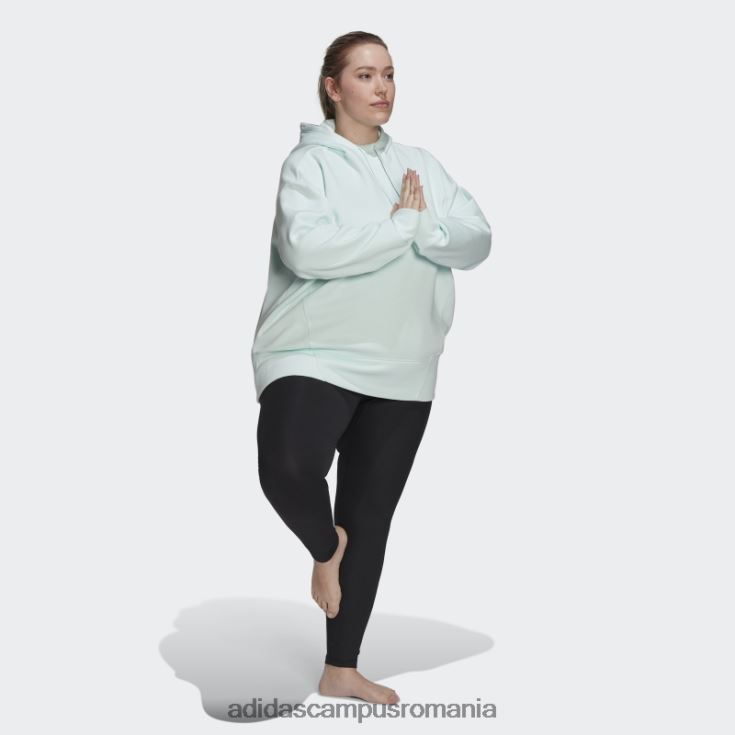 adidas campus romania jambiere negre cu talie înaltă pentru yoga esențiale (plus mărime) femei negru J266N217032