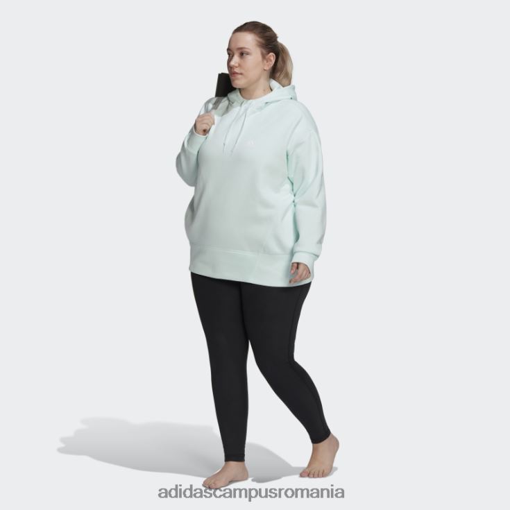 adidas campus romania jambiere negre cu talie înaltă pentru yoga esențiale (plus mărime) femei negru J266N217032