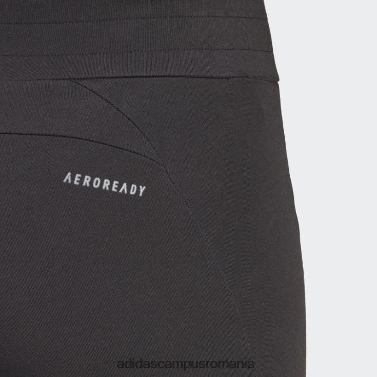 adidas campus romania jambiere negru din bumbac cu trena performanta 7/8 adidas femei negru J266N216461