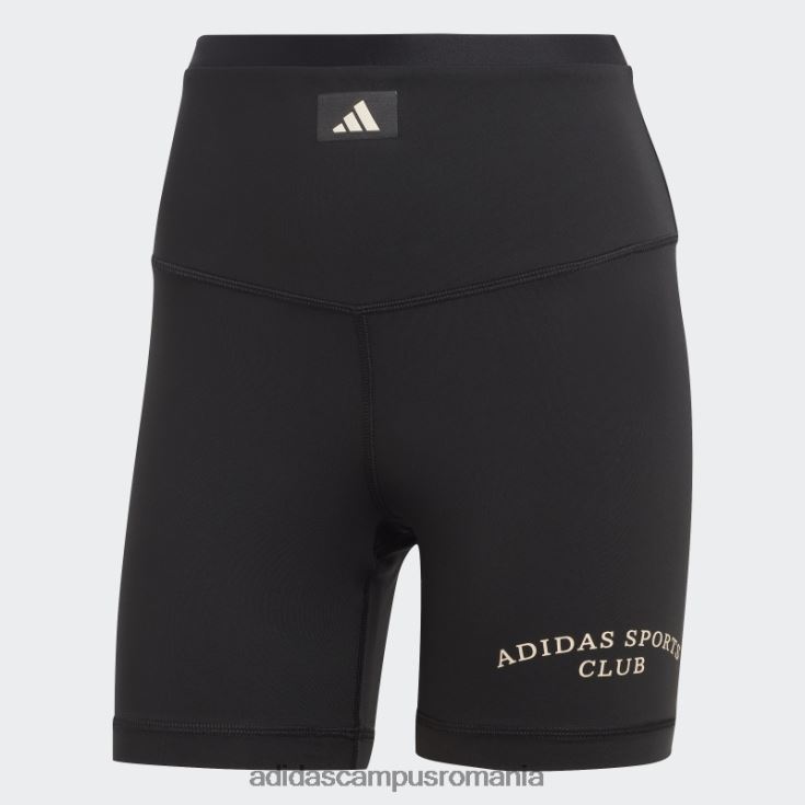 adidas campus romania jambiere scurte cu talie înaltă adidas club sport femei negru J266N22391