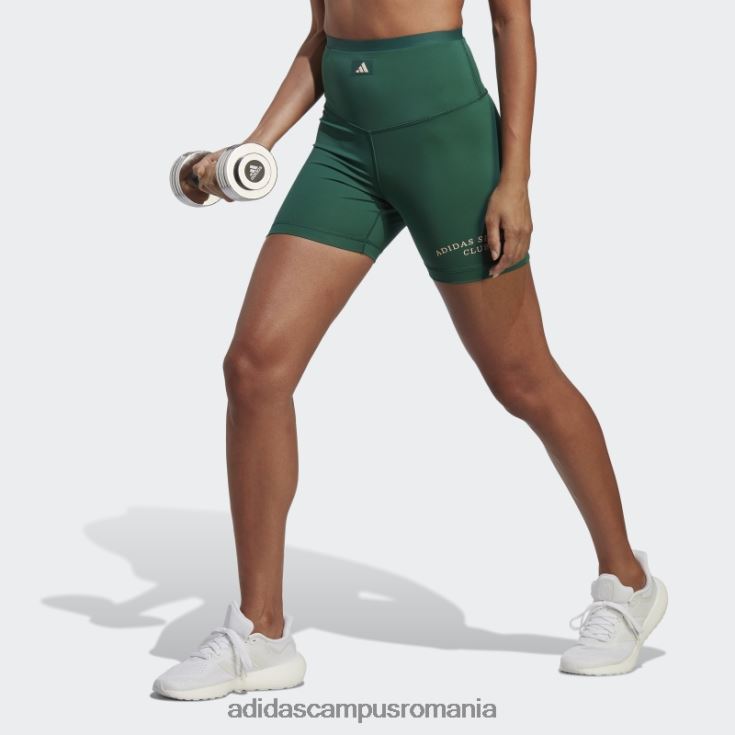 adidas campus romania jambiere scurte cu talie înaltă de club sportiv verde femei verde J266N216550