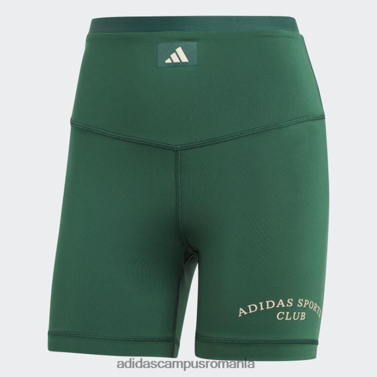 adidas campus romania jambiere scurte cu talie înaltă de club sportiv verde femei verde J266N216550