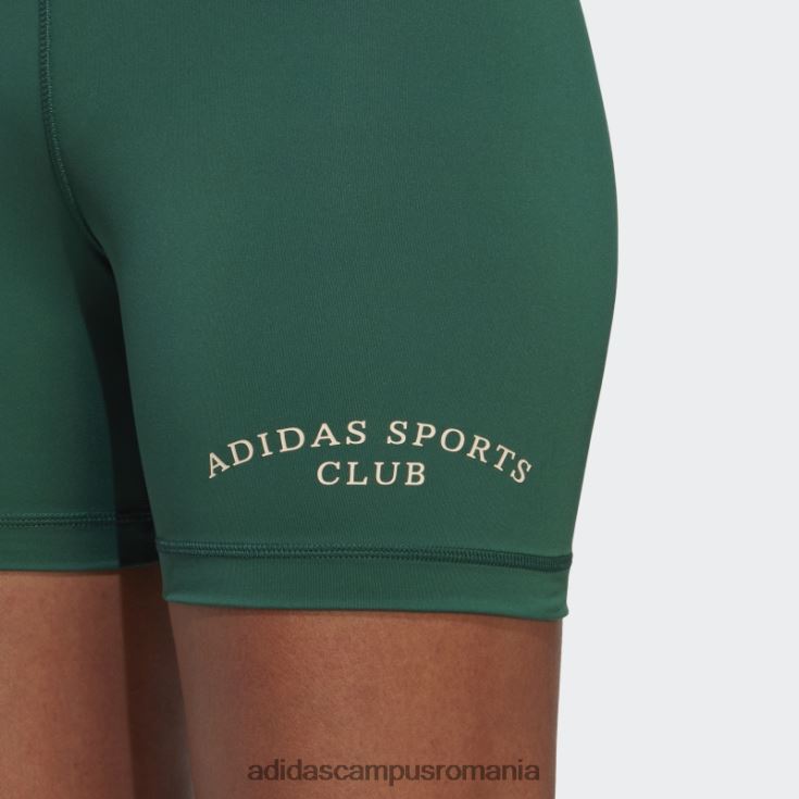adidas campus romania jambiere scurte cu talie înaltă de club sportiv verde femei verde J266N216550
