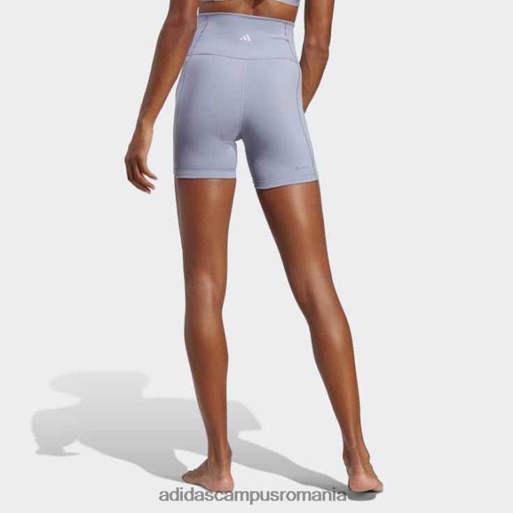 adidas campus romania jambiere scurte de 5 inci de studio de yoga violet argintiu femei violet argintiu J266N28981