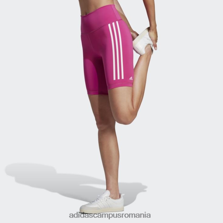 adidas campus romania jambiere scurte pentru biciclete cu 3 dungi fuchsia optime train icons femei fucsie J266N29143