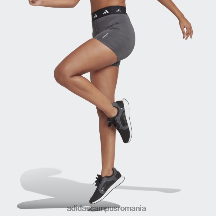 adidas campus romania jambiere scurte techfit gri inchis femei gri închis negru/negru J266N210444
