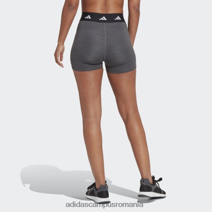 adidas campus romania jambiere scurte techfit gri inchis femei gri închis negru/negru J266N210444