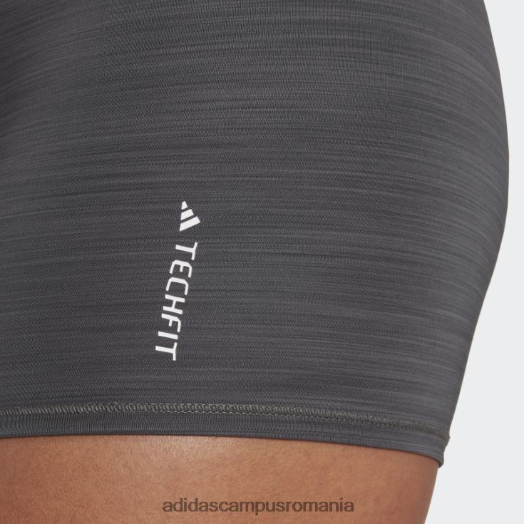 adidas campus romania jambiere scurte techfit gri inchis femei gri închis negru/negru J266N210444
