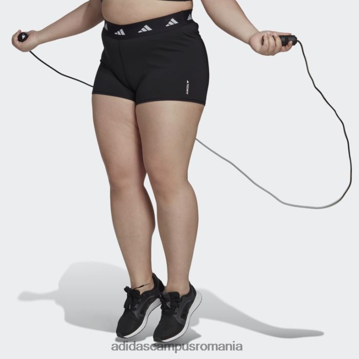 adidas campus romania jambiere scurte techfit (mărime plus) negru adidas femei negru J266N29870
