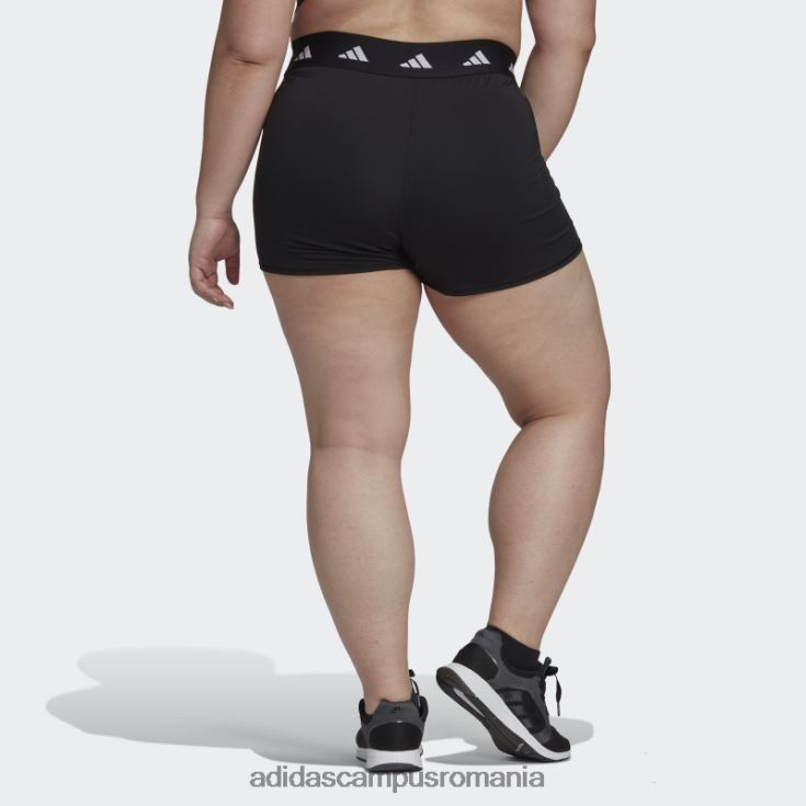 adidas campus romania jambiere scurte techfit (mărime plus) negru adidas femei negru J266N29870