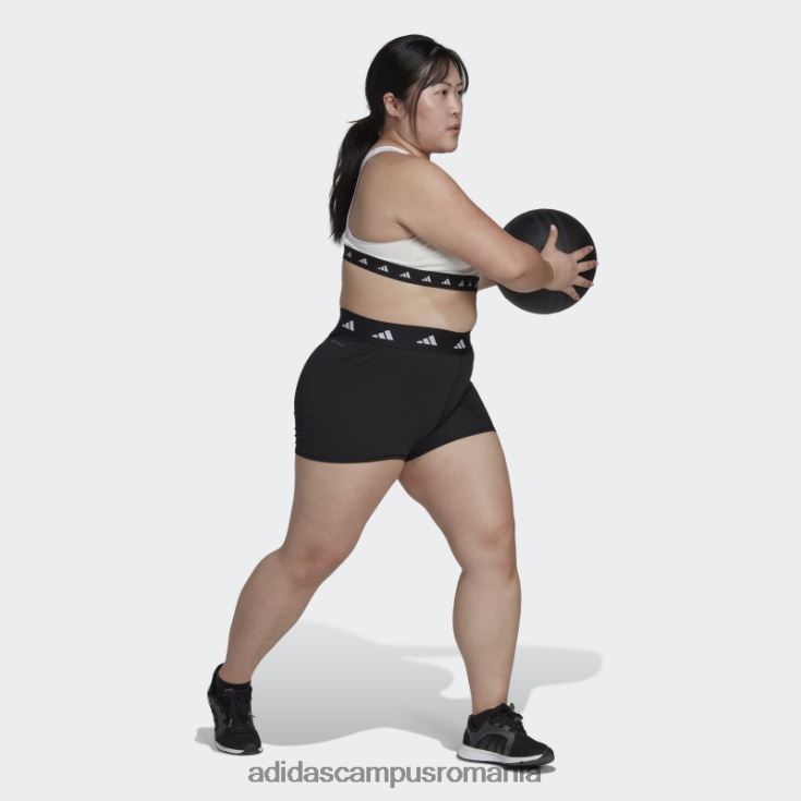 adidas campus romania jambiere scurte techfit (mărime plus) negru adidas femei negru J266N29870