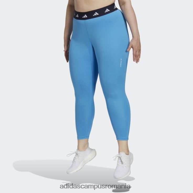 adidas campus romania jambiere techfit 7/8 (mărime plus) albastru femei cerneală albastră J266N23037