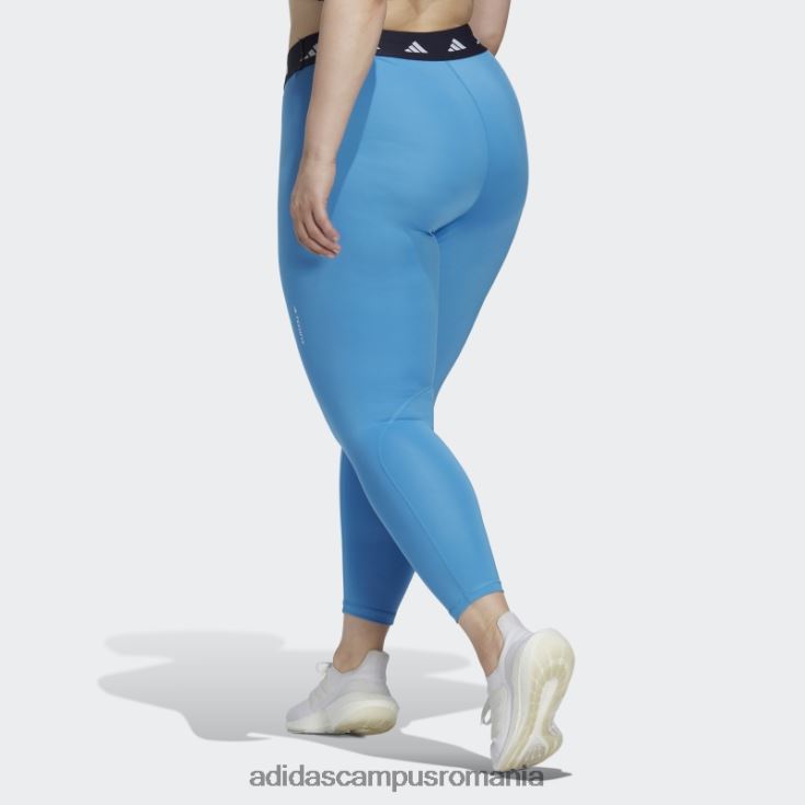 adidas campus romania jambiere techfit 7/8 (mărime plus) albastru femei cerneală albastră J266N23037