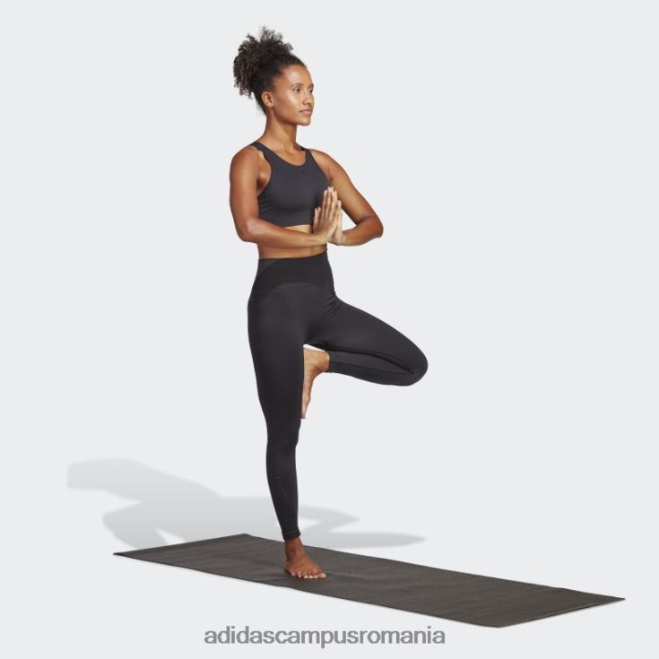 adidas campus romania jambiere yoga fără cusături 7/8 negru adidas femei negru J266N217040