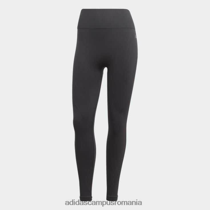 adidas campus romania jambiere yoga fără cusături 7/8 negru adidas femei negru J266N217040