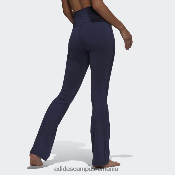 adidas campus romania leggings evazați studio de yoga bleumarin fierbinte femei marina J266N23733