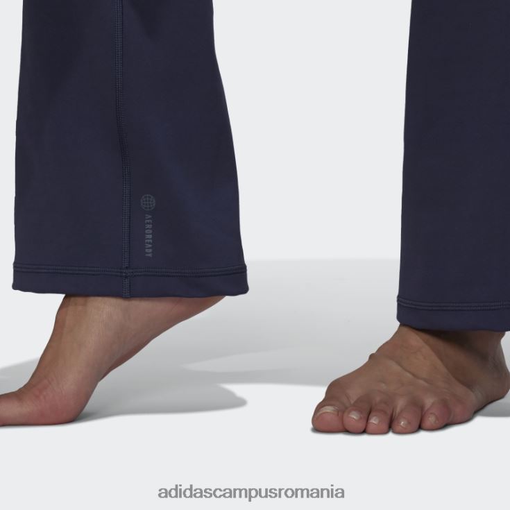 adidas campus romania leggings evazați studio de yoga bleumarin fierbinte femei marina J266N23733