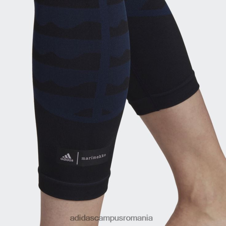 adidas campus romania leggings marimekko aeroknit 7/8 bleumarin femei marina J266N22866