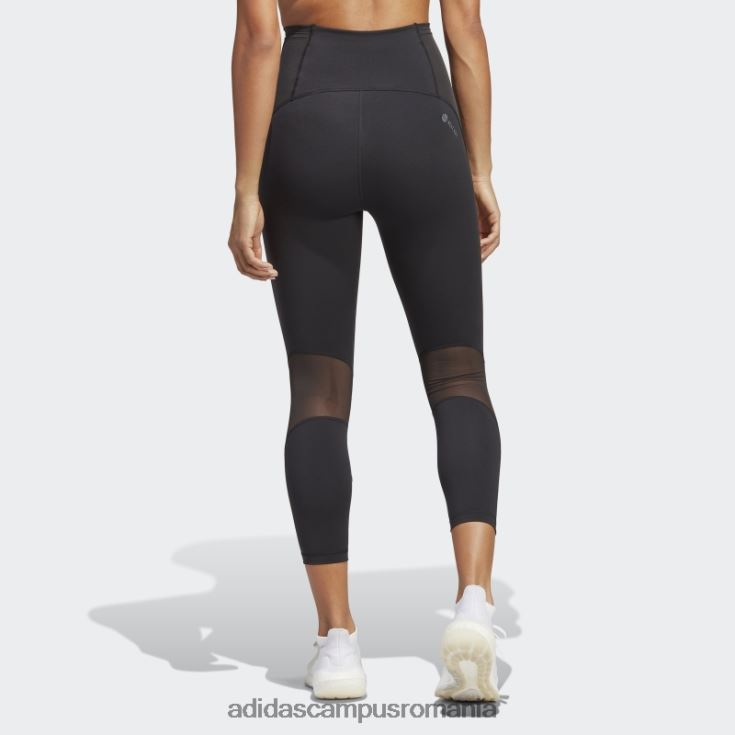 adidas campus romania leggings negri croiți pentru antrenament hiit 7/8 femei negru J266N216709