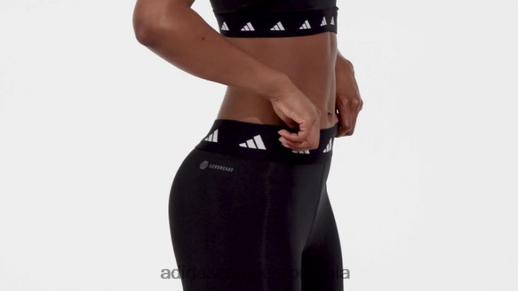 adidas campus romania leggings negri techfit cu 3 dungi adidas femei negru J266N216377