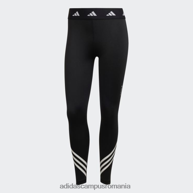 adidas campus romania leggings negri techfit cu 3 dungi adidas femei negru J266N216377