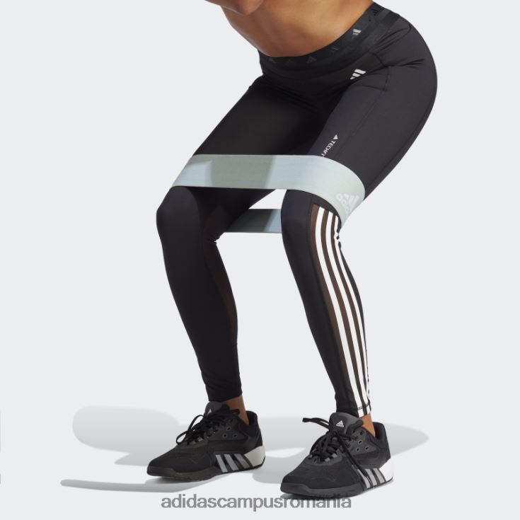 adidas campus romania leggings negri techfit hyperglam 7/8 femei negru J266N216739
