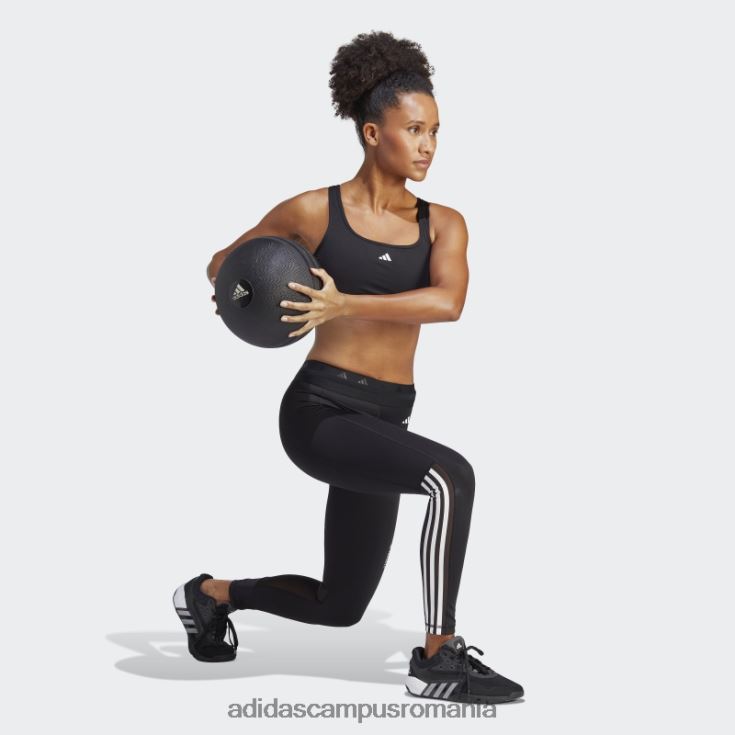 adidas campus romania leggings negri techfit hyperglam 7/8 femei negru J266N216739