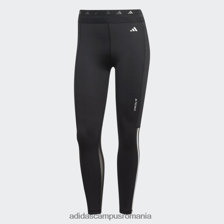 adidas campus romania leggings negri techfit hyperglam 7/8 femei negru J266N216739