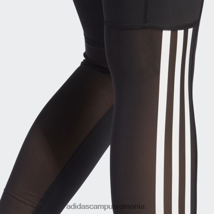 adidas campus romania leggings negri techfit hyperglam 7/8 femei negru J266N216739