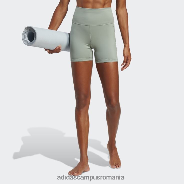 adidas campus romania leggings scurti de 5 inci de studio de yoga verde argintiu adidas femei verde argintiu J266N216839