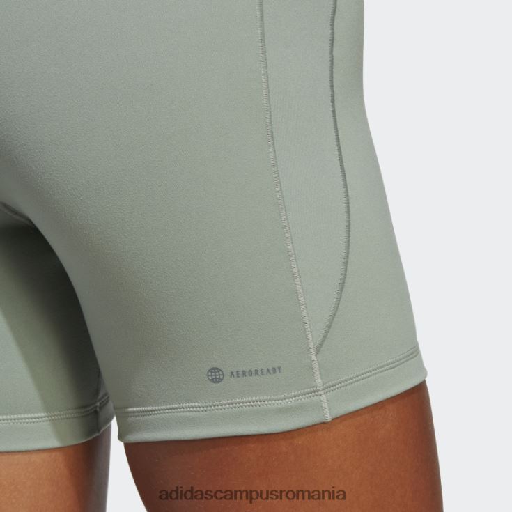 adidas campus romania leggings scurti de 5 inci de studio de yoga verde argintiu adidas femei verde argintiu J266N216839